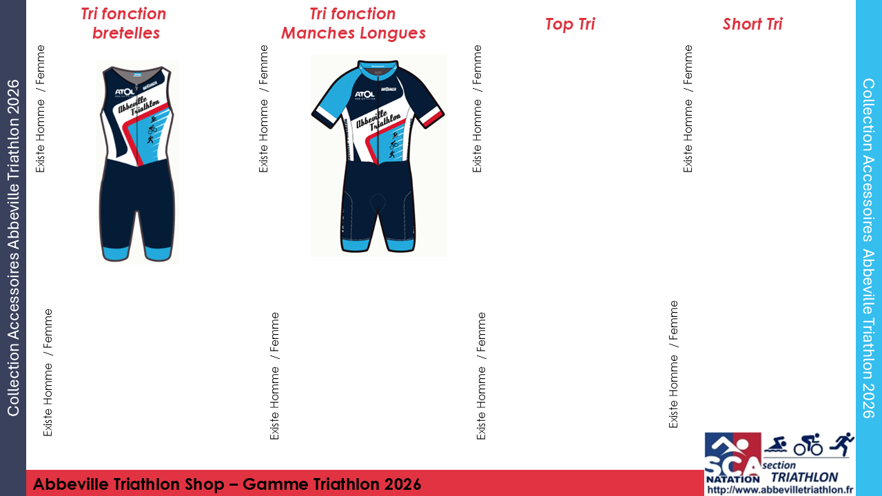 Tenue Triathlon SCA Triathlon